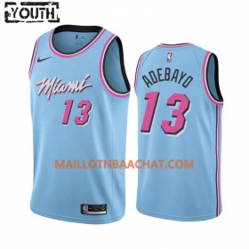 Maillot NBA Miami Heat Bam Adebayo 13 Nike 2019-20 City Edition Swingman - Enfant